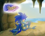  anthro barefoot beach duo fish frottage genitals hi_res internal male male/male marine nude penis penthousedragon razor_the_shark seaside sex shark slit_penetration sonic_the_hedgehog sonic_the_hedgehog_(series) 