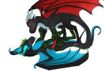  &lt;3 dragon feral love male male/male pinup pose scar_the_dragon sex valyan_the_dragon valyan_the_incendiary zyria 