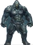  abs armor big_(disambiguation) clothing deltoids humanoid loincloth male medalion muscular one_character orc pecs quads rippling_muscles superstrength very_muscular 