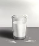  glass greyscale houtengeki milk monochrome no_humans original 