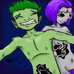  beast_boy dc dcau raven teen_titans 