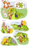  alligator alligatorid anthro barbary_macaque comic crocodile crocodilian crocodylid diddy_kong_racing dixie_kong donkey_kong_(series) duo felid female haplorhine hi_res kremling krunch_the_kremling male male/female mammal monkey nintendo pantherine primate rare_ltd rareware reptile scalie shesamonkey tiger timber_the_tiger timber_tiger video_games 