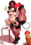  ! accessory angelauxes anthro balls big_breasts black_body black_hair blush breasts camel_toe censored clothing disney female fishnet fishnet_legwear flexible genitals gloves hair hair_accessory hair_ribbon handwear humanoid_genitalia humanoid_penis leaning legwear mammal minnie_mouse mouse murid murine on_one_leg one_leg_up penis presenting presenting_pussy pubes pussy raised_leg ribbons rodent short_stack simple_background smegma solo solo_focus splits spread_legs spreading standing thick_thighs thong translucent translucent_clothing underwear vertical_splits white_background 