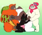  &lt;3 anal anal_penetration anthro ape badger badgerclops beauty_mark belly blush cartoon_network cobra coby_(mao_mao) domestic_cat eye_scar felid feline felis fleshysack genitals group group_sex hair hair_bun haplorhine hi_res king_snugglemagne_xxv lion male male/male male_penetrated male_penetrating mammal mane mane_hair mao_mao:_heroes_of_pure_heart muscular muscular_anthro muscular_male mustelid musteline orangutan orgy pantherine penetration penis primate red_hair reptile scalie scar sex sheriff_mao_mao_mao size_difference slightly_chubby snake snake_hood tanner_(mao_mao) 