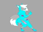  4:3 absurd_res anthro antonio(mawlrr) anus backsack balls beckoning blue_body blue_fur blue_nose blue_tounge butt canid canine canis colored_sketch domestic_ferret fox fur genitals gesture hair hi_res humanoid_genitalia humanoid_penis hybrid inviting looking_at_viewer looking_back male mammal markings mawlrr mustela mustelid musteline pawpads penis pink_eyes pink_markings pink_pawpads pink_penis presentation presenting presenting_hindquarters procyonid raccoon solo tongue tongue_out unfinished white_hair wolf 