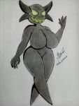  3:4 big_breasts breasts demon female geometry_dash hi_res horn humanoid luxury_furart solo the_darkness(geomerty_dash) thick_thighs 