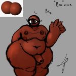  1:1 1_eye absurd_res animate_inanimate anthro atom balls belly big_belly big_butt bromine butt chemical chemistry cyclops digital_media_(artwork) english_text eye_moisturizer foreskin genitals girly hi_res huge_butt humanoid_genitalia humanoid_penis male molecule navel nipples not_furry nude overweight overweight_anthro overweight_male penis science simple_background solo tagme text thick_thighs uncut wide_hips 