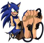  4_toes absurd_res alpha_channel anthro barefoot blush bodily_fluids bound dazidentevil eulipotyphlan feet foot_fetish foot_focus hedgehog hi_res laugh male mammal nude soles solo sonic_the_hedgehog sonic_the_hedgehog_(series) tears tickle_torture tickling tickling_feet toes 