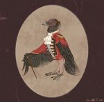  2020 avian beak bird black_body black_feathers corvid corvus_(genus) crow digital_media_(artwork) feathered_wings feathers feral male oscine passerine solo thelupinprincess wings 