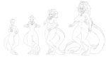  2019 3_toes amulet animal_humanoid anthro_to_humanoid body_size_growth breast_growth breasts curvy_figure digitigrade dragon dragon_humanoid expansion female flat_chested frozenaardvark genitals growth hair hi_res horn horn_growth humanoid kobold long_tail looking_at_viewer monochrome nipples nude pussy sequence simple_background size_transformation smile standing tail_expansion thick_thighs toes transformation voluptuous white_background wide_hips 