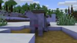  3d_(artwork) animated canid canine canis codedcells digital_media_(artwork) female feral mammal mojang presenting short_playtime solo wolf wolf_(minecraft) 