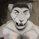  1:1 anthro felid hi_res lion male mammal painting_(artwork) pantherine portrait soarinlion solo traditional_media_(artwork) 