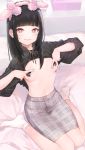  aihara_shouta breasts erect_nipples no_bra pasties shirt_lift 