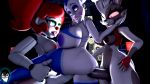  3d_(artwork) anal anal_penetration animatronic baby_(fnafsl) ballora_(fnafsl) balls big_balls big_breasts big_butt big_penis blue_hair breasts brown_body brown_fur butt circus_baby_(fnaf) digital_media_(artwork) female five_nights_at_freddy&#039;s fur genitals glowing glowing_eyes grabbing_thighs green_eyes group hair hi_res huge_balls huge_breasts huge_butt huge_penis huge_thighs humanoid intersex intersex/female invalid_tag jollyferret lagomorph leporid machine mammal penetration penis photoshop plushsuit purple_eyes pussy rabbit red_eyes red_hair robot robot_humanoid sister_location source_filmmaker teeth thick_thighs tongue tongue_out vaginal vaginal_penetration vanny_(fnaf) video_games white_body white_fur 