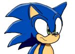  2008 anthro black_nose blue_body blue_fur blue_hair eulipotyphlan fur green_eyes hair hedgehog male mammal solo sonic_the_hedgehog sonic_the_hedgehog_(series) sssonic2 