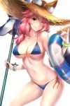  animal_ears bikini erect_nipples fate/grand_order rei_kun swimsuits tail tamamo_no_mae transparent_png 