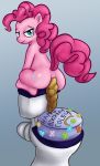  birthday_cake cake dessert equid equine feces female food friendship_is_magic hi_res horse lordcuckness mammal my_little_pony pinkie_pie_(mlp) pony scat toilet 