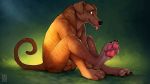  16:9 2020 4_toes anchee animal_genitalia anthro balls canid canine canis digital_media_(artwork) domestic_dog fingers genitals male mammal pawpads pink_pawpads sheath smile solo toes widescreen 