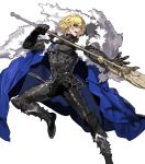  armor dimitri eyepatch fire_emblem fire_emblem_heroes fire_emblem_three_houses kurahana_chinatsu nintendo weapon 