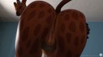  16:9 anthro big_butt butt butt_shot facesitting female first_person_view giraffe giraffid loneclaw mammal perspective perspective_shot sigrid_(loneclaw) size_difference solo thick_thighs wide_hips widescreen 
