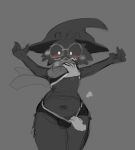  anthro blush bovid bra bulge caprine clothed clothing clothing_lift deltarune disembodied_hand eyewear girly glasses goat looking_at_viewer male mammal nipples panties pompsadoodle ralsei shirt shirt_lift solo sports_bra topwear underwear video_games 