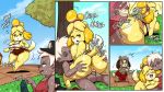  2020 absurd_res animal_crossing anthro anthro_penetrated anus areola balls big_breasts big_butt blonde_hair blush bodily_fluids breasts bulge butt butt_grab canid canine canis clothed clothed_sex clothing cum cum_in_pussy cum_inside digby_(animal_crossing) digital_media_(artwork) domestic_dog erection erection_under_clothing eyes_closed female female_penetrated genital_fluids genitals hair hand_on_butt hat headgear headwear hi_res human human_on_anthro human_penetrating human_penetrating_anthro internal interspecies isabelle_(animal_crossing) joaoppereiraus looking_back male male/female male_penetrating male_penetrating_female mammal nintendo nipples onomatopoeia open_mouth outside penetration penis penis_base public pussy running sex shih_tzu short short_stack sound_effects sweat tailwag text thick_thighs tongue tongue_out toy_dog vaginal vaginal_penetration video_games villager_(animal_crossing) white_hair 