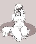  anthro bdsm blindfold borzoi breasts canid canine canis coffeechan domestic_dog female hands_behind_back hunting_dog mammal nude sighthound solo 
