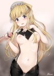  1boy 1girl bar_censor blonde_hair blue_eyes breasts censored cum cum_on_body cum_on_breasts cum_on_stomach double_bun driftkingtw ejaculation erection facial fletcher_(kantai_collection) hair_ornament handjob kantai_collection large_breasts long_hair meme_attire navel nipples penis projectile_cum revealing_clothes reverse_bunnysuit reverse_outfit solo_focus star_(symbol) star_hair_ornament 