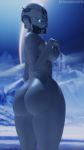  9:16 anthro beyond_light big_breasts big_butt breasts butt destiny_(video_game) destiny_2 exo exo_stranger female hi_res looking_at_viewer nipples nude solo strangersfm 