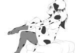  absurd_res anthro areola big_breasts breasts canid canine canis clothing dalmatian domestic_dog dredjir feet female footwear fur hi_res kara_resch leggings legwear mammal nipples sitting smile socks solo spots spotted_body spotted_fur stockings thigh_highs toes 