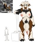  2020 animal_genitalia animal_penis anthro areola balls big_balls big_breasts big_penis biped bovid breasts caprine chest_tuft duo erection fur genitals goat gynomorph hammer hi_res hooves horn huge_balls huge_breasts huge_penis human hyper hyper_balls hyper_genitalia hyper_penis intersex larger_gynomorph larger_intersex male mammal nipples nude penis pubes rtr size_difference smaller_male standing thick_thighs tools tuft vein veiny_penis weapon 