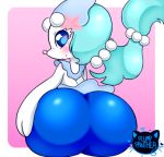  anthro big_butt butt female hand_on_butt huge_butt low_res mammal marine nintendo pinniped plumppanther_(artist) pok&eacute;mon pok&eacute;mon_(species) primarina seal solo video_games 