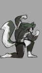 absurd_res anthro bulge canid canine canis clothing dangermons ear_piercing ear_ring flexing hi_res humanoid link_(wolf_form) male mammal mostly_nude muscular muscular_male nintendo piercing ring_piercing sketch sketchy solo tail the_legend_of_zelda underwear wolf