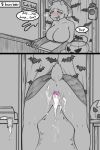  2:3 after_sex ahegao anus big_breasts blush bodily_fluids breasts butt clothed clothing comic cum cum_in_pussy cum_inside english_text eye_roll female genital_fluids genitals halloween hi_res holidays huge_breasts incest_(lore) invisible_penis looking_pleasured mammal mature_female mother mother_and_child mother_and_son parent parent_and_child pussy son text ursid wbnsfwfactory 