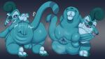 16:9 2023 3_toes 4_fingers alien anthro anus backsack balls bedroom_eyes big_butt biped blue_eyes blue_nipples bodily_fluids butt butt_slap chest_tuft digital_drawing_(artwork) digital_media_(artwork) dipstick_ears disney erection experiment_(lilo_and_stitch) eyebrows feet fingers foreskin fur genitals glans gradient_background half-closed_eyes hi_res horn humanoid_genitalia humanoid_penis lilo_and_stitch looking_at_viewer male moobs motion_lines multi_arm multi_limb multicolored_ears narrowed_eyes nipples nude open_mouth open_smile penis presenting presenting_anus presenting_hindquarters purple_glans purple_tongue raised_eyebrow seductive simple_background slap slapping_own_butt slapping_self smile solo sweat sweaty_butt teal_balls teal_body teal_fur teal_horn teal_nose thick_thighs toes tongue tongue_out tuft viper_phase_1 widescreen yaarp