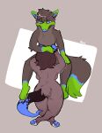 absurd_res agwii american_opossum anthro blue_eyes butt canid canine chubby_anthro chubby_female colored_sketch crossed_legs duo ear_piercing eddie_(agwii) fellatio female fluffy fox fur green_body green_fur hand_on_head hand_on_leg hi_res hindpaw kneeling kneeling_on_ground kneeling_oral_position looking_at_another looking_at_partner looking_down looking_pleasured male male/female mammal marsupial oral pawpads paws penile piercing rear_view sex shaded simple_background simple_coloring simple_shading sketch slightly_chubby tail virginia_opossum