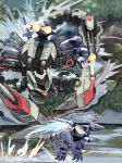  absurdres berserk_fuhrer cannon death_stinger highres level-00 mecha mechanical_tail no_humans non-humanoid_robot robot robot_animal tail zoids 