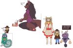 anthro axis_(undertale_yellow) big_breasts big_butt breasts butt canid canine ceroba_(undertale_yellow) clothing clover_(undertale_yellow) dialogue female fox gaming human kanako_(undertale_yellow) machine male mammal mooch_(undertale_yellow) panties playing_videogame robot rodent sciurid signirsol sitting tree_squirrel undertale_(series) undertale_yellow underwear