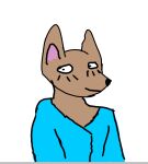 ambiguous_gender anthro clothed clothing ears_up fully_clothed hi_res humanoid hyena mammal shadowrabbits solo