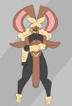  anthro big_penis genitals hi_res huge_penis lopunny male mega_evolution mega_lopunny nintendo original_characters penis pok&eacute;mon pok&eacute;mon_(species) shewiff video_games 