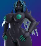 3d_(artwork) anthro argos90 arthropod big_breasts blender_(software) blender_cycles breasts changeling digital_media_(artwork) female friendship_is_magic hasbro hi_res insect my_little_pony nude queen_chrysalis_(mlp) solo
