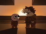 addiefuj charlie_dompler critter_(smiling_friends) dune_(series) duo hi_res light male parody pim_pimling purple_body scene_parody smiling_friends sun sunlight