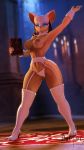  3d_(artwork) 9:16 anthro big_breasts breasts chiropteran clothed clothing digital_media_(artwork) doctor-sfm female garter_belt garter_straps glowing glowing_eyes hi_res high_heeled_boots looking_at_viewer mammal nipples nun nun_habit panties rouge_the_bat solo sonic_the_hedgehog_(series) source_filmmaker topless underwear wide_hips 