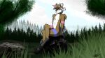 absurd_res anthro arcadia_(dumb_deer_thing) deer dumb_deer_thing_(artist) hi_res male male/male mammal solo