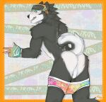  absurd_res anthro anus backsack balls black_body black_fur blush bodily_fluids breath brown_eyes butt butt_heart canid canine canis cerberussenn clothing countershading cum cum_in_ass cum_in_mouth cum_inside cum_on_back cum_on_butt cum_on_face cum_string curled_tail domestic_dog eyewear eyewear_on_head freckles fur genital_fluids genitals gesture gloves goggles goggles_on_head hand_gesture handwear heart_freckles hi_res husky male mammal nordic_sled_dog panting pattern_clothing pattern_underwear presenting presenting_anus presenting_hindquarters riko_cahya_(cerberussenn) siberian_husky smile solo spitz tail tattoo tongue tongue_out underwear v_sign white_body white_countershading white_fur 