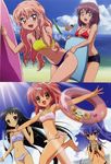  akihime_sumomo bikini henrietta louise nanatsuiro_drops swimsuits yaeno_nadeshiko yuuki_nona zero_no_tsukaima 