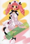  highres itou_noiji long_sleeves nurse peace@pieces solo twintails 