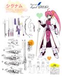  character_design mahou_shoujo_lyrical_nanoha mahou_shoujo_lyrical_nanoha_a&#039;s signum tagme 