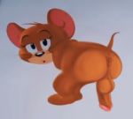  anthro anus balls genitals humanoid jerry_mouse lordcuckness low_res male male/male mammal metro-goldwyn-mayer mouse murid murine parody penis rodent tom_and_jerry 