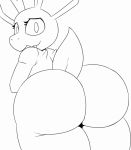  7:8 animated anthro back_spikes big_butt butt female gabby_(miso_souperstar) hi_res huge_butt huge_thighs looking_at_viewer looking_back loop low-angle_view miso_souperstar nidorina nintendo nude pok&eacute;mon pok&eacute;mon_(species) presenting presenting_hindquarters rear_view short_playtime simple_background sketch solo spikes spikes_(anatomy) thick_thighs video_games white_background 